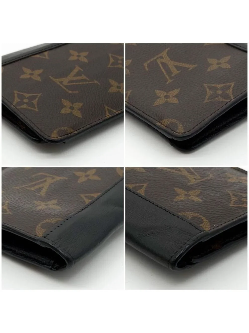 Louis Vuitton Portefeuille Tanon Brazza Macassar Monogram Wallet